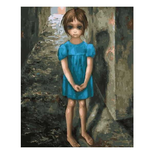 Картина по номерам Репродукції художників - Дочка. Маргарет Кін