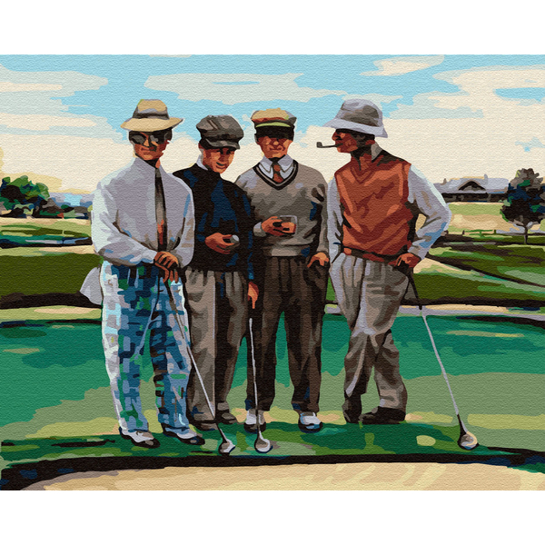 Картина по номерам Авторські колекції - Партія в гольф