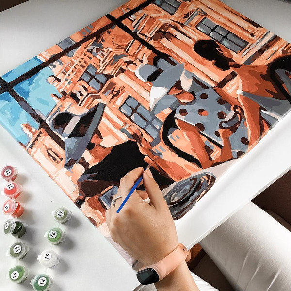 Картина по номерам Авторські колекції - Подруги на Бранчі