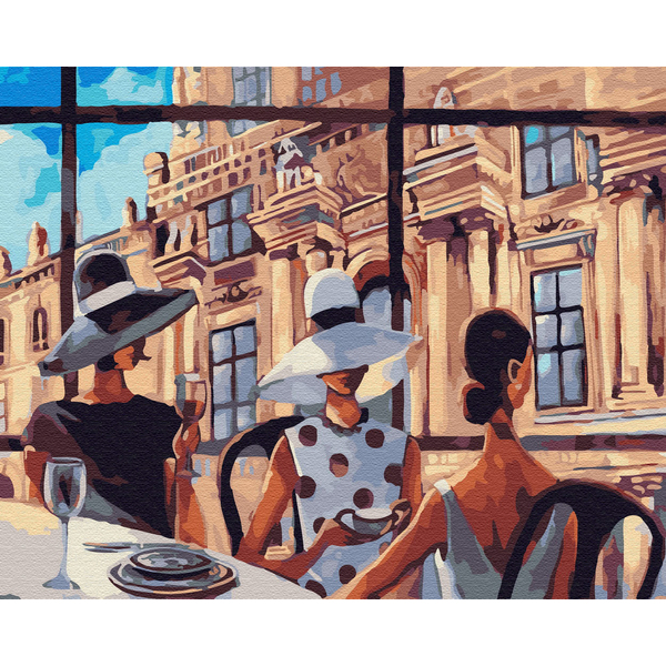 Картина по номерам Авторські колекції - Подруги на Бранчі