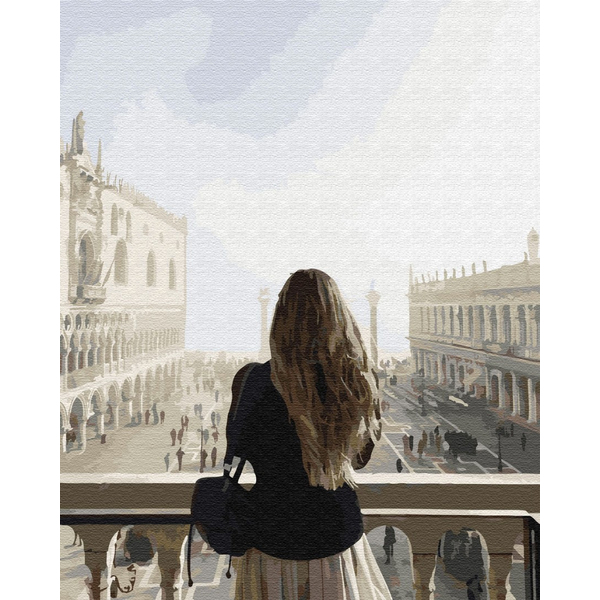 Картина по номерам Преміум картини - Діана біля мечеті