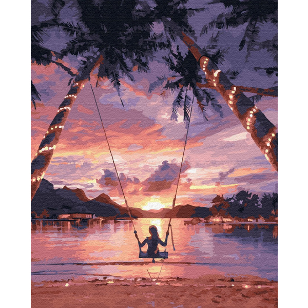 Картина по номерам Преміум картини - Райское наслаждение