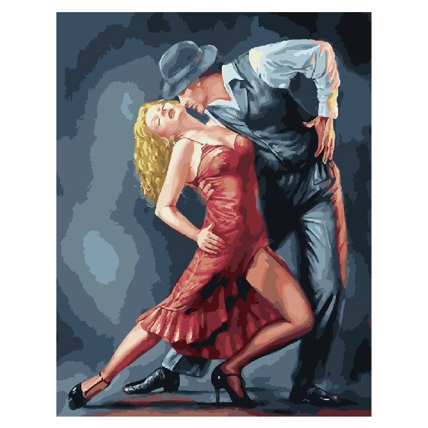 Картина по номерам Люди на картинах - Полуночное танго