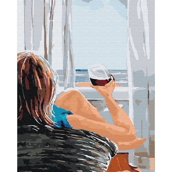 Картина по номерам Для початківців - Ранок на березі