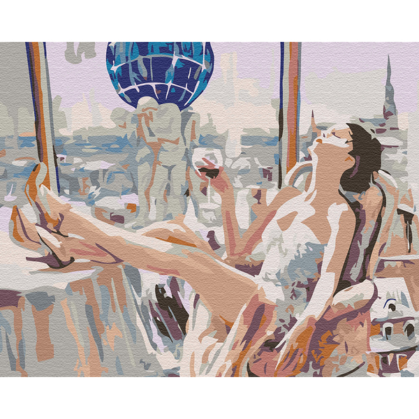 Картина по номерам Люди на картинах - В очікуванні прекрасного