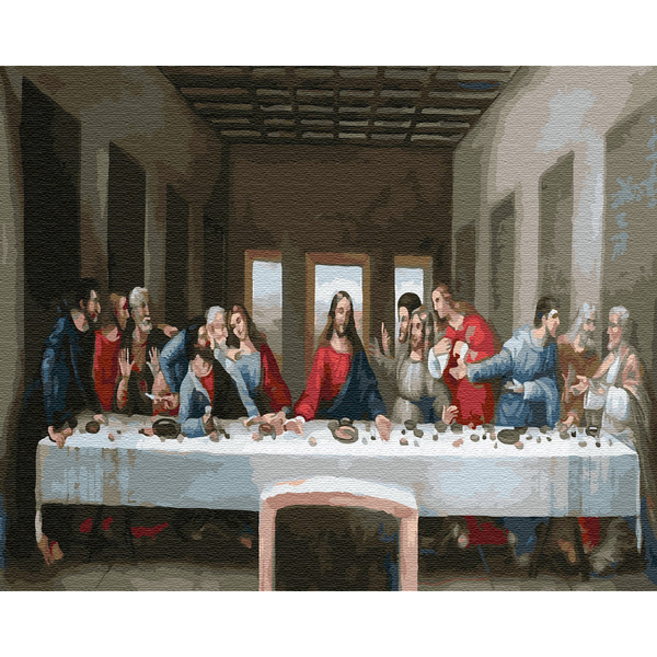 Картина по номерам Репродукції художників - Таємна вечеря