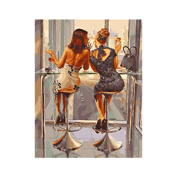 Картина по номерам Преміум картини - Только по секрету