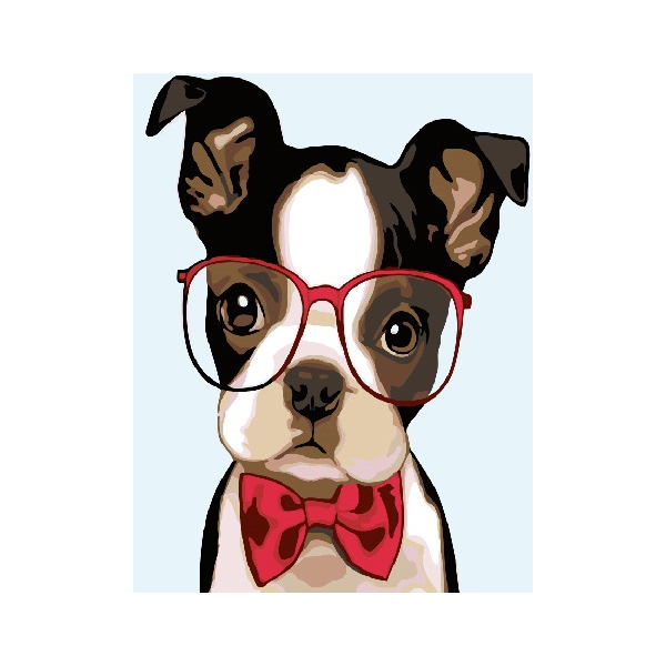 Картина по номерам Преміум картини - Умный друг