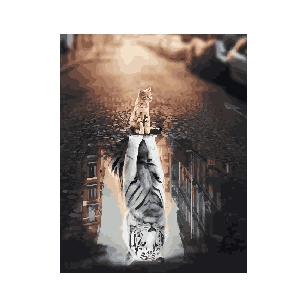 Картина по номерам Преміум картини - Храбрость