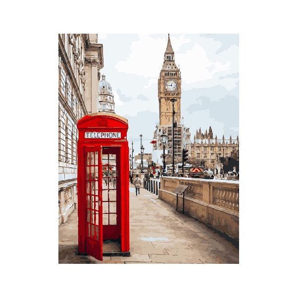 Картина по номерам Преміум картини - Символи Лондона