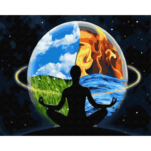 Картина по номерам Космос - Володар стихій