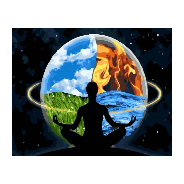 Картина по номерам Космос - Володар стихій