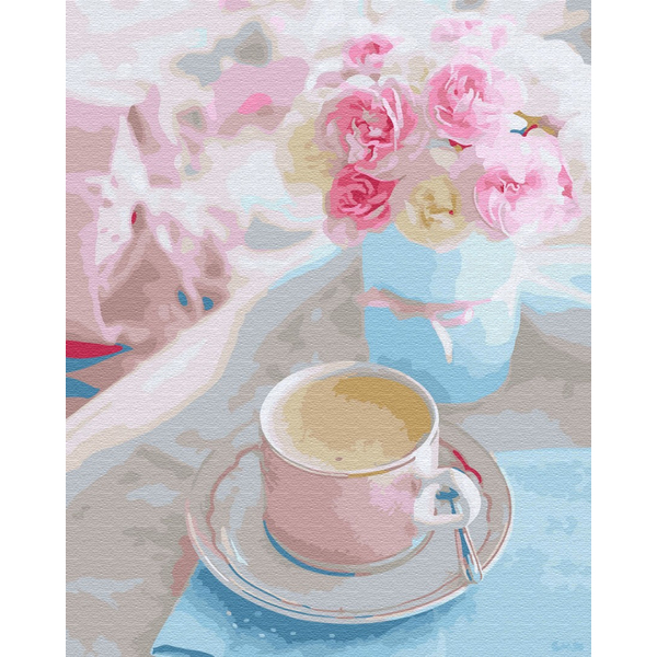 Картина по номерам Натюрморти - Ранкова ніжність
