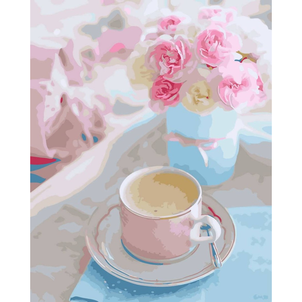 Картина по номерам Натюрморти - Ранкова ніжність