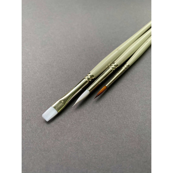 Пензлі для малювання (281) - Нейлонові пензлі, адаптовані під картини за номерами