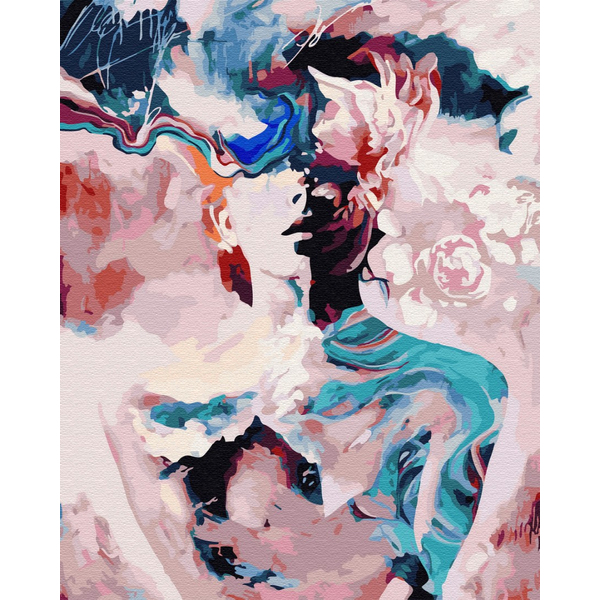 Картина по номерам Абстракції - Абстракція аквареллю