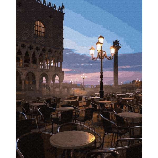 Картина по номерам Города - Італія. Площа св. Марка