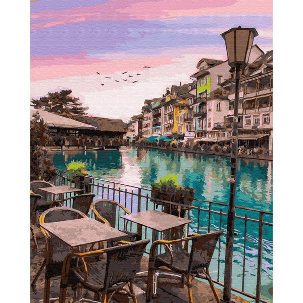 Картина по номерам Города - Вечір в Анталії