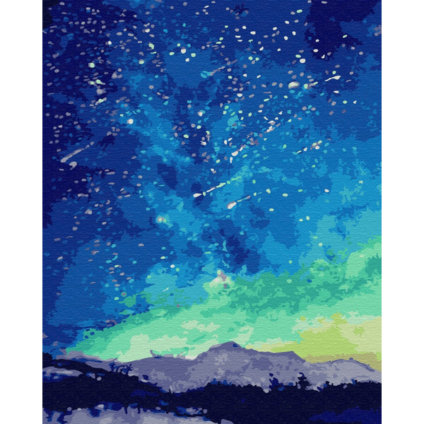 Картина по номерам Космос - Зоряне небо