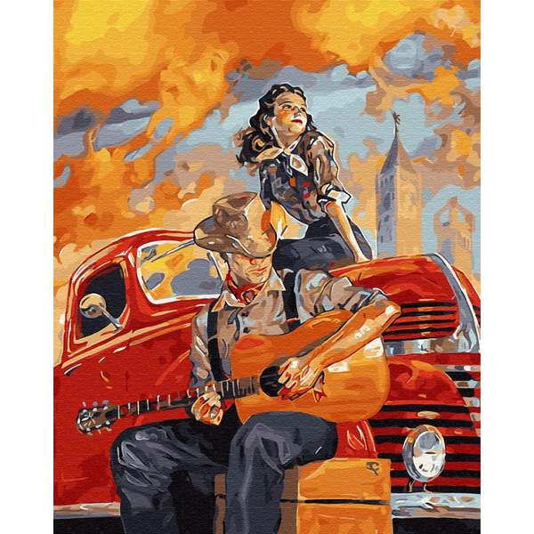 Картина по номерам Для початківців - Ретро нотки