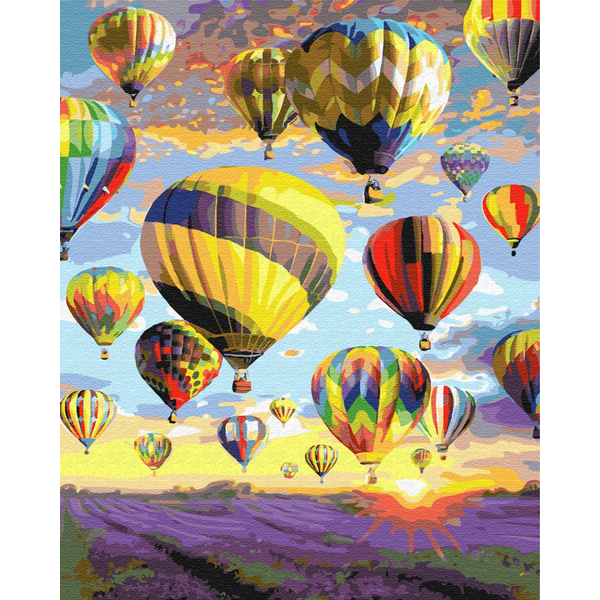 Картина по номерам Пейзажі - Мрії в небі