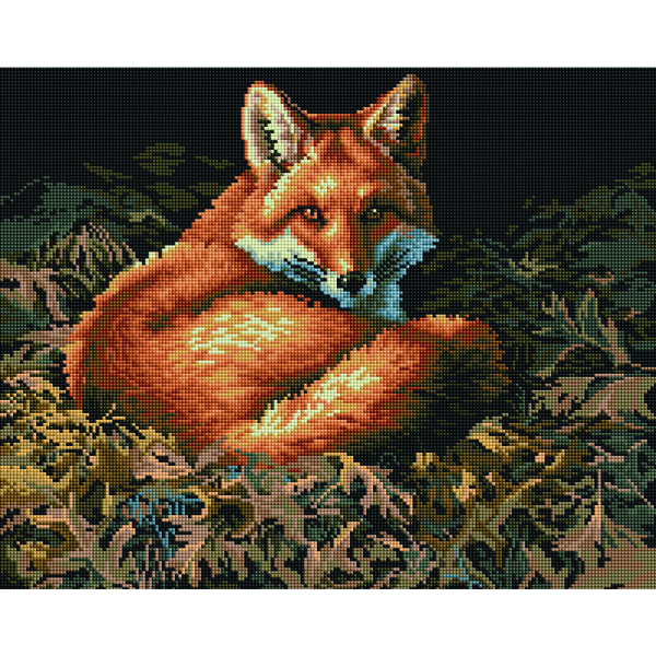Алмазна мозаїка 40х50 - Лисиця
