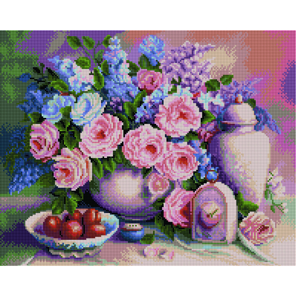 Алмазна мозаїка 40х50 - Богатый натюрморт