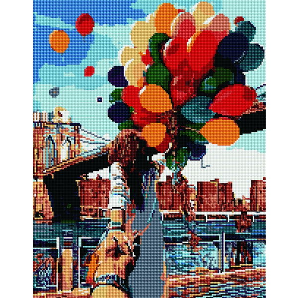 Алмазна мозаїка 40х50 - Следуй за мной