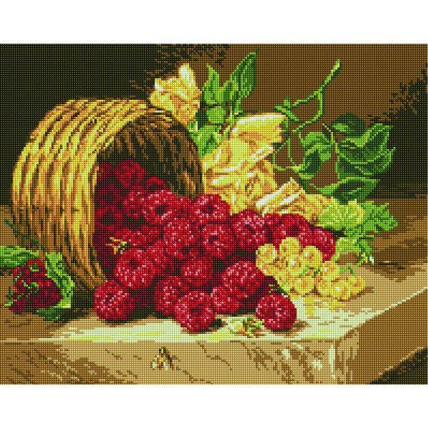 Алмазна мозаїка 40х50 - Сладкая малина