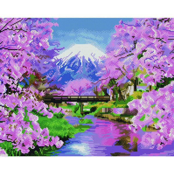 Алмазна мозаїка 40х50 - Ранная весна в горах