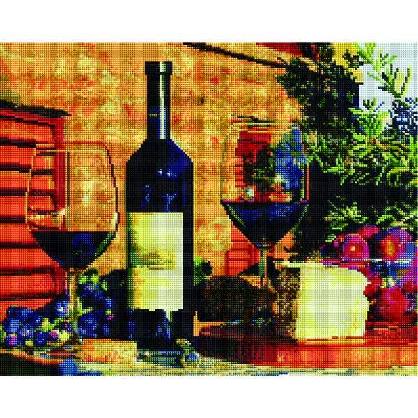 Алмазна мозаїка 40х50 - Дегустация