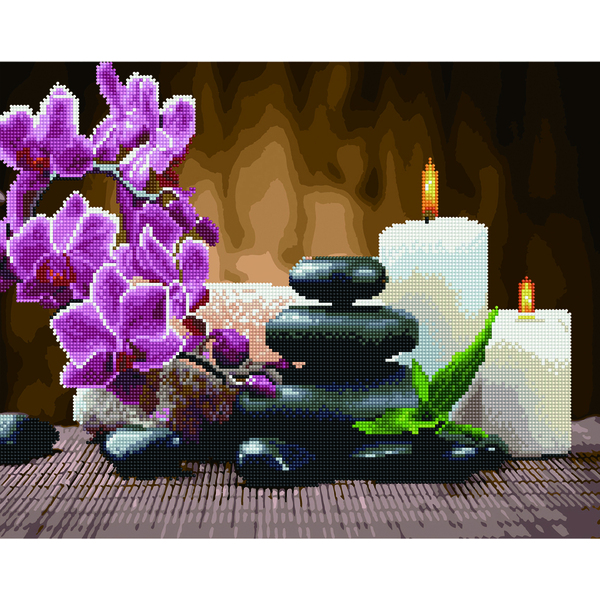 Комбінована алмазна мозаїка - Релакс і медитація