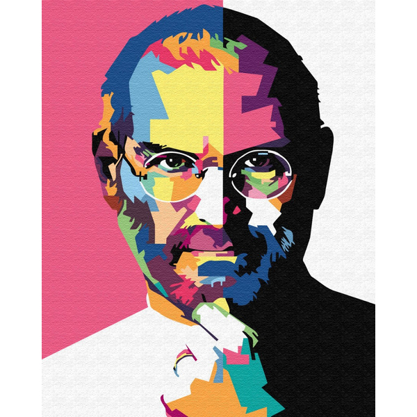 Картина по номерам Поп Арт - Стів Джобс