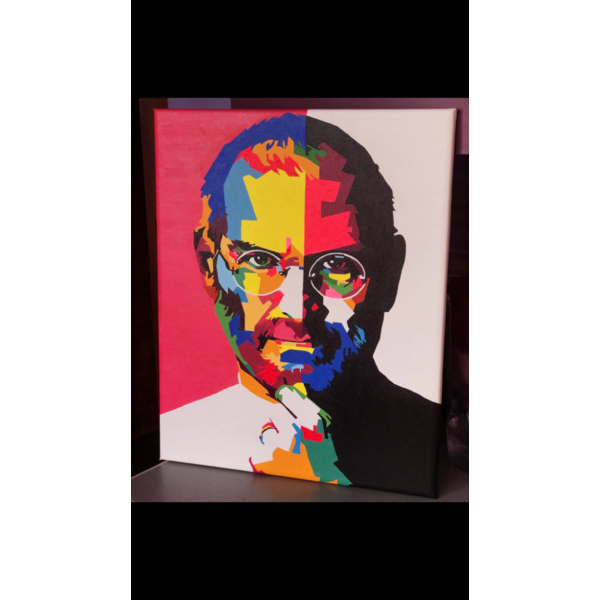 Картина по номерам Поп Арт - Стів Джобс