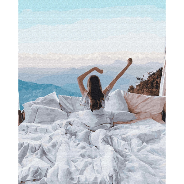 Картина по номерам Люди на картинах - Ідеальний ранок