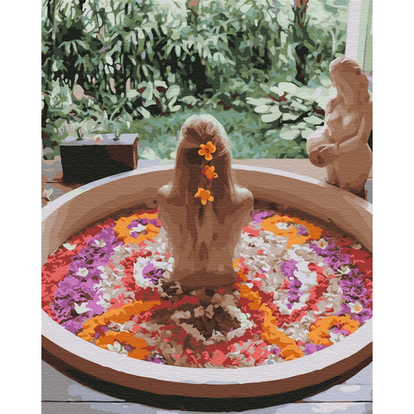 Картина по номерам Люди на картинах - СПА день на Бали