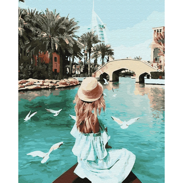 Картина по номерам Авторські колекції - Прогулянка на човні