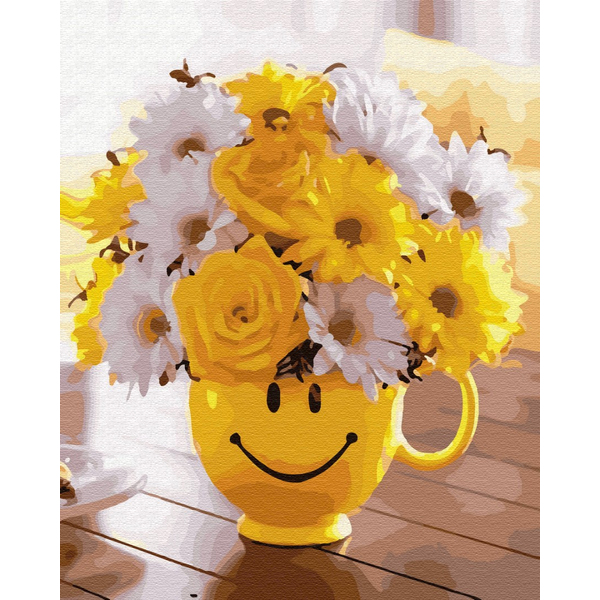 Картина по номерам Квіти - Букетик щастя