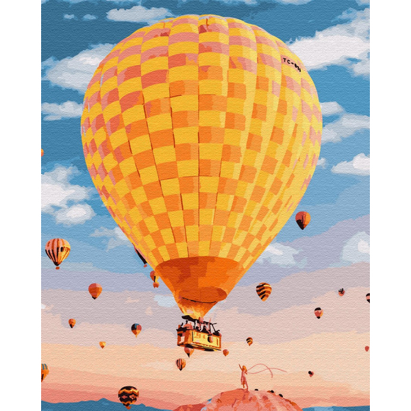 Картина по номерам Авторські колекції - Повітряна кулька
