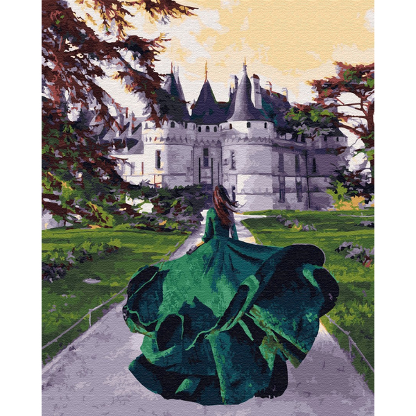 Картина по номерам Авторські колекції - Принцеса біля замку