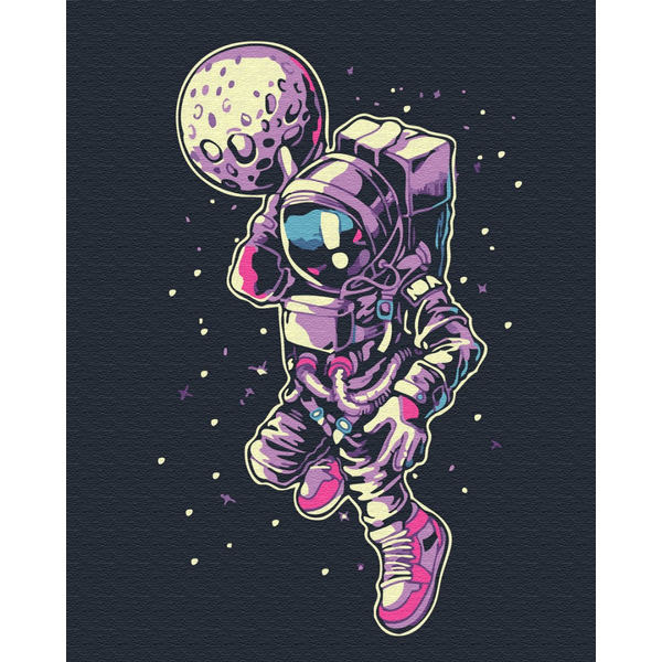 Картина по номерам Космос - Космічний арт