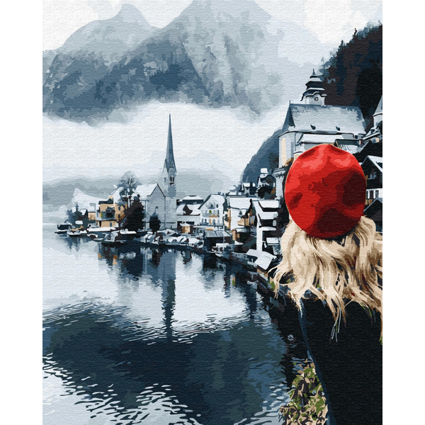 Картина по номерам Авторські колекції - Мандрівниця в Гельштаті