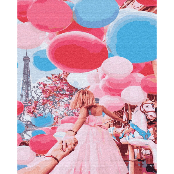 Картина по номерам Авторські колекції - Йди за мною: Париж