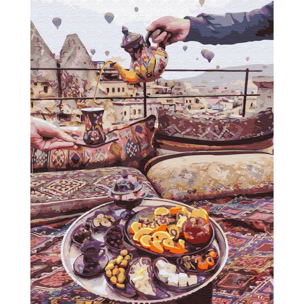 Картина по номерам Города - Турецька кава