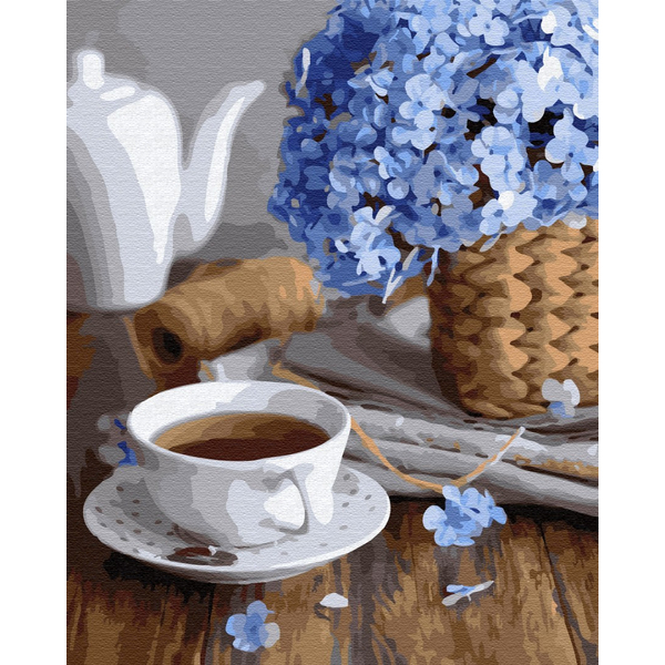 Картина по номерам Квіти - Чашечка весни