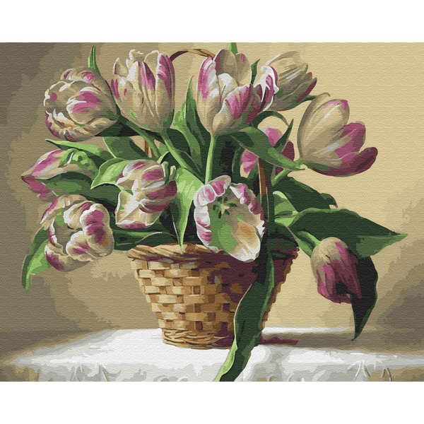 Картина по номерам Квіти - Весняні передвісники