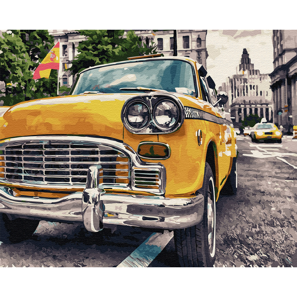 Картина по номерам Города - Ретро на вулицях Іспанії