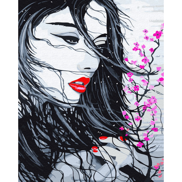 Картина по номерам Люди на картинах - Дівчина з надією