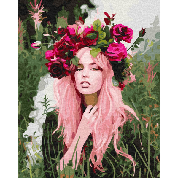 Картина по номерам Авторські колекції - Дівчина весна