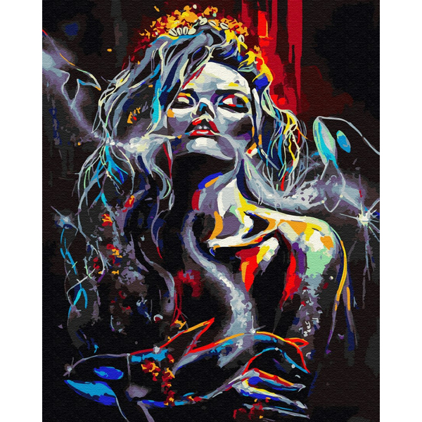 Картина по номерам Поп Арт - Яскрава душа